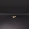 Celine  Triomphe shoulder bag  in black smooth leather - Detail D2 thumbnail