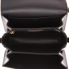 Celine  Triomphe shoulder bag  in black smooth leather - Detail D3 thumbnail