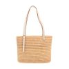 Sac cabas Loewe  Anagram en osier et cuir blanc - Detail D4 thumbnail