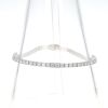 Cartier Lanière bracelet in white gold and diamonds - 360 thumbnail