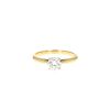 Bague solitaire Cartier  en or jaune et diamant - 360 thumbnail