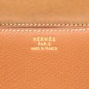 Hermès  Constance handbag  in gold Courchevel leather - Detail D2 thumbnail