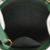 Bolso de mano Louis Vuitton  Cluny en cuero Epi verde - Detail D3 thumbnail