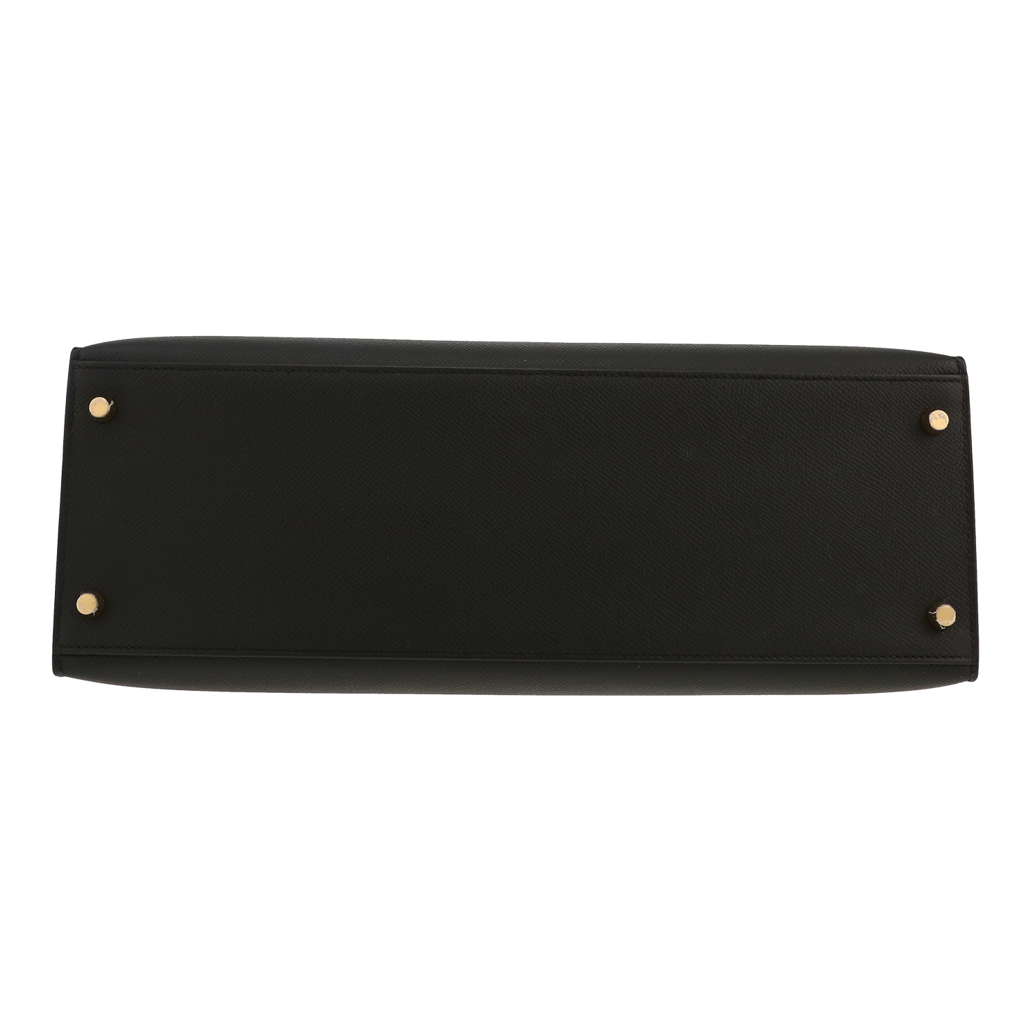 Hermès  Kelly 35 cm handbag  in black epsom leather - Detail D1