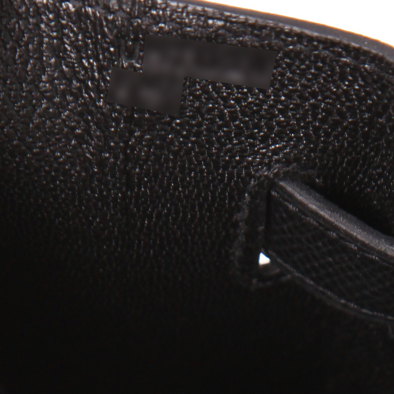 Borsa Hermès  Kelly 35 cm in pelle Epsom nera - Detail D4