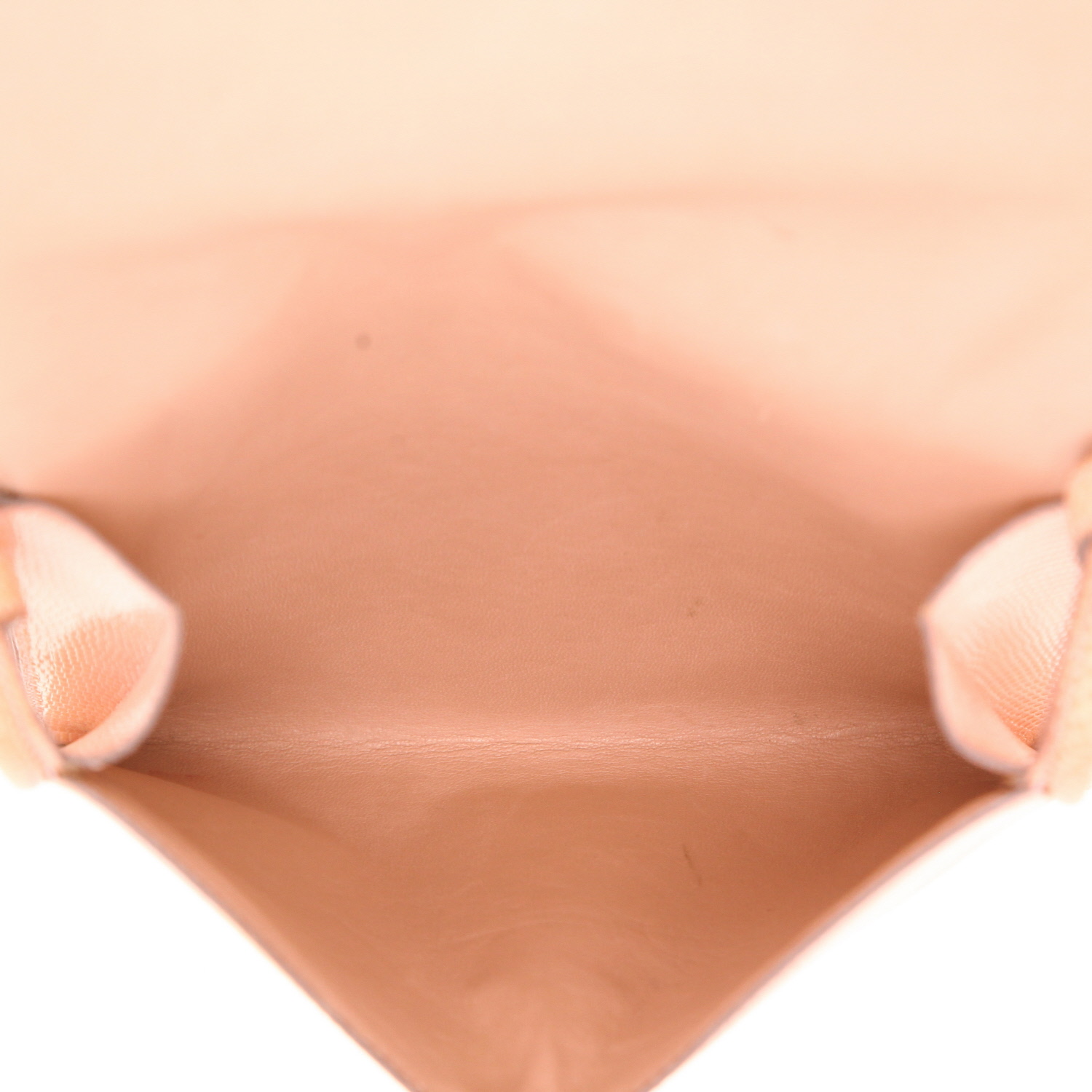 Bolso de mano Hermès  Vintage en piel de lagarto rosa - Detail D3