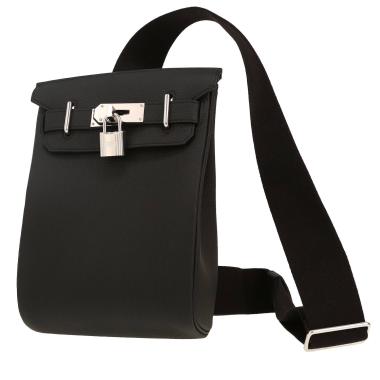 Mochila Hermès  HAC à Dos en cuero togo negro