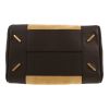 Borsa Loewe  Amazona in Veau velours beige e pelle marrone - Detail D1 thumbnail
