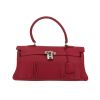 Borsa Hermès  Kelly Shoulder in pelle togo rossa - 360 thumbnail