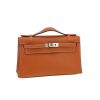 Hermès  Kelly - Clutch pouch  in gold Swift leather - 360 thumbnail