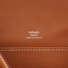 Hermès  Kelly - Clutch pouch  in gold Swift leather - Detail D2 thumbnail