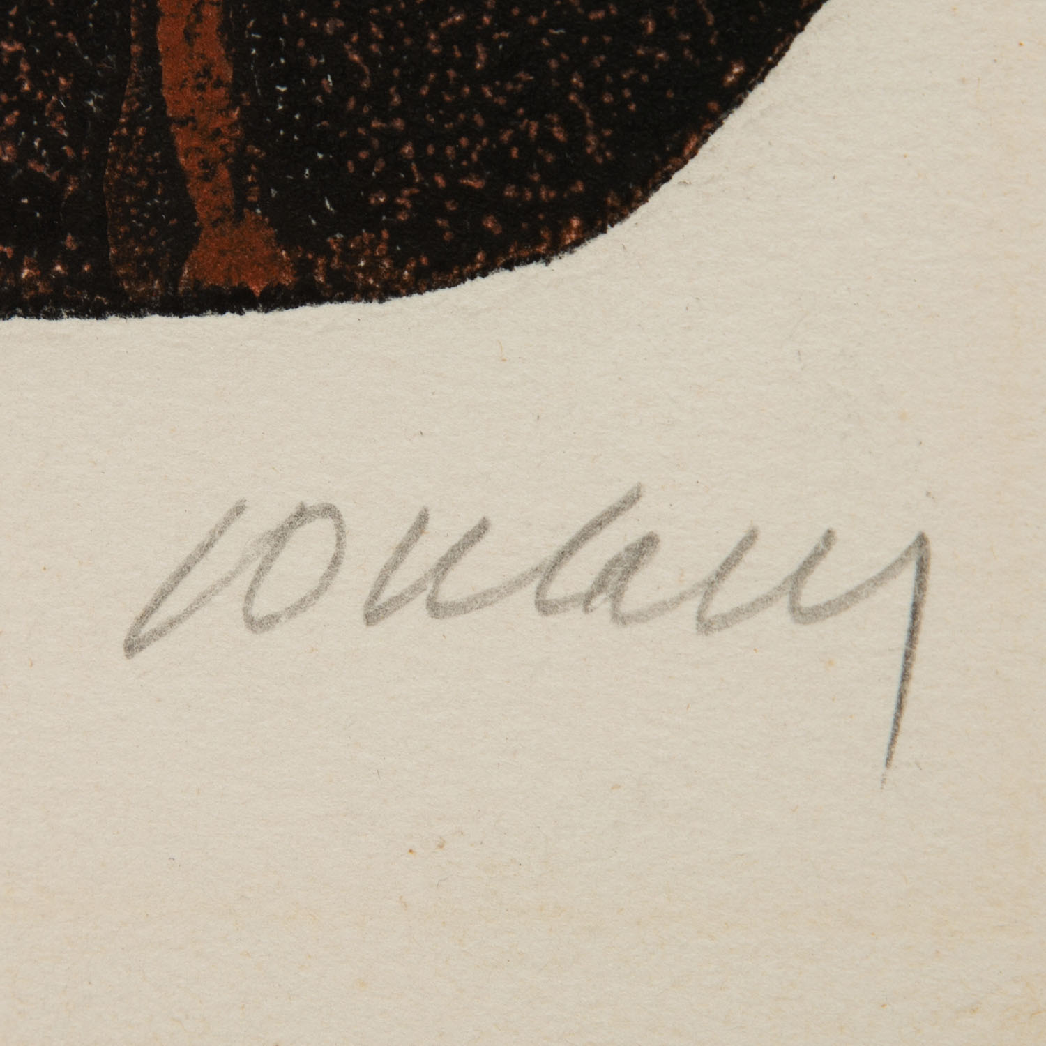 Pierre Soulages (1919-2022), Eau-forte XXV - 1974 - Detail D3