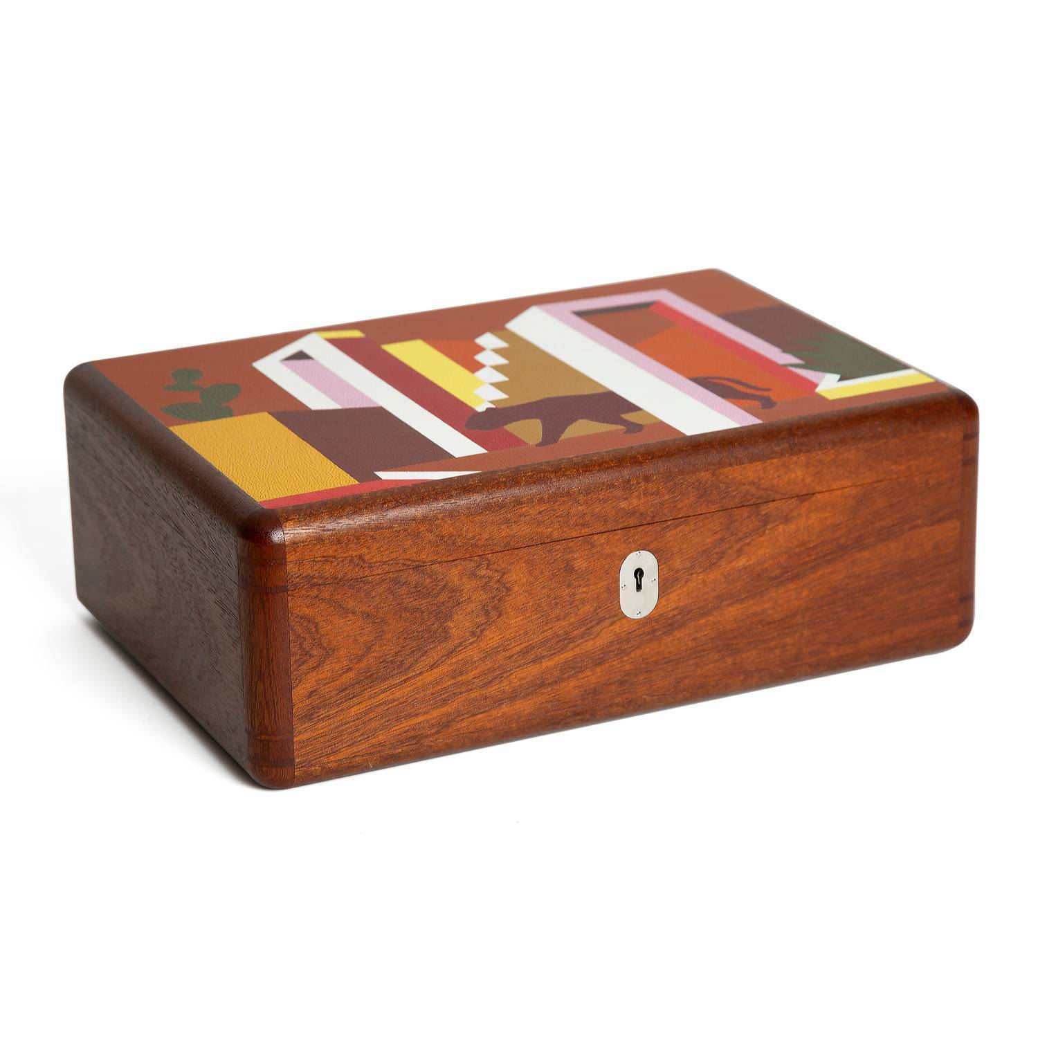 Hermès, Coffret 'Casaque Félin dans un Jardin Mexicain' - 2024