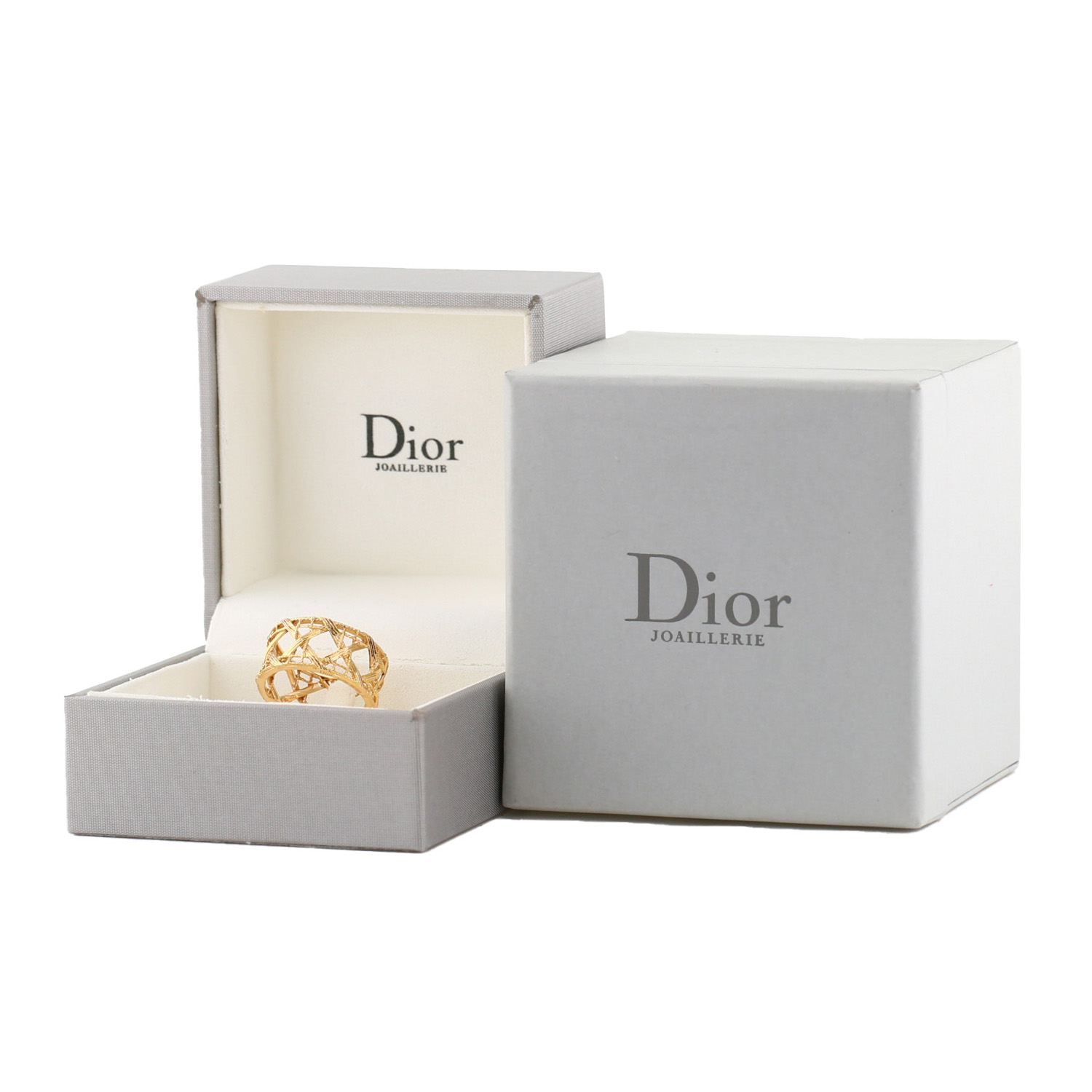 Bague Dior My Dior grand modèle en or rose - Detail D2