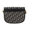 Dior  Bobby medium model  shoulder bag  in blue monogram canvas  and blue leather - Detail D4 thumbnail