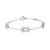 Fred Chance Infinie bracelet in white gold and diamonds - 00pp thumbnail