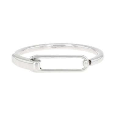 Brazalete Hermès Clic de plata