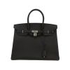 Bolso de mano Hermès  Birkin 35 cm en cuero epsom negro - 360 thumbnail