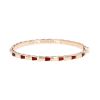 Bracelet Bulgari Serpenti Viper en or rose et cornaline - 00pp thumbnail