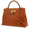 Sac à main Hermès  Kelly 32 cm en cuir Courchevel gold - 00pp thumbnail