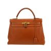 Sac à main Hermès  Kelly 32 cm en cuir Courchevel gold - 360 thumbnail