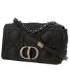 Sac bandoulière Dior  Caro moyen modèle  en cuir cannage noir - 00pp thumbnail