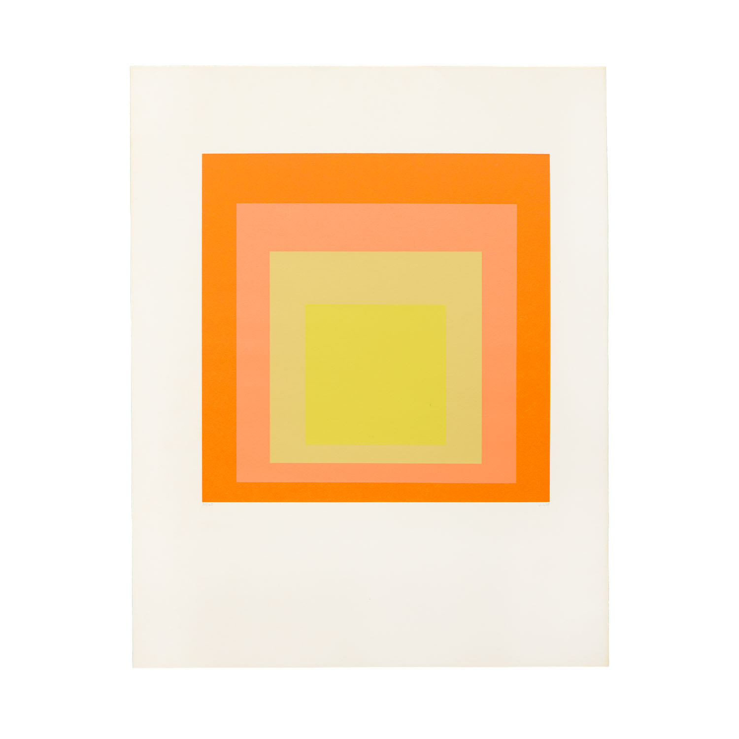 Homage to the square - 1964 - Detail D1