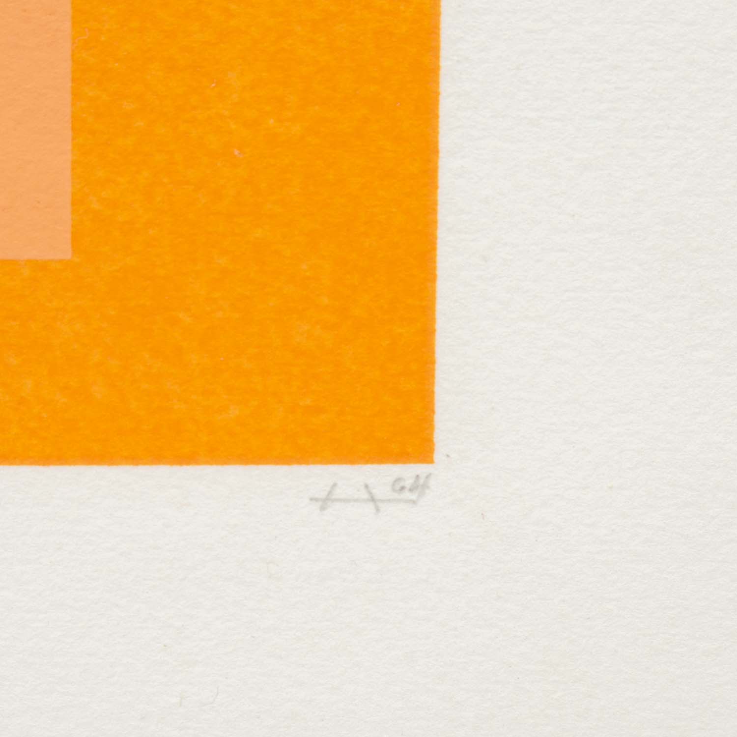 Josef Albers (1888-1976), Homage to the square - 1964 - Detail D2