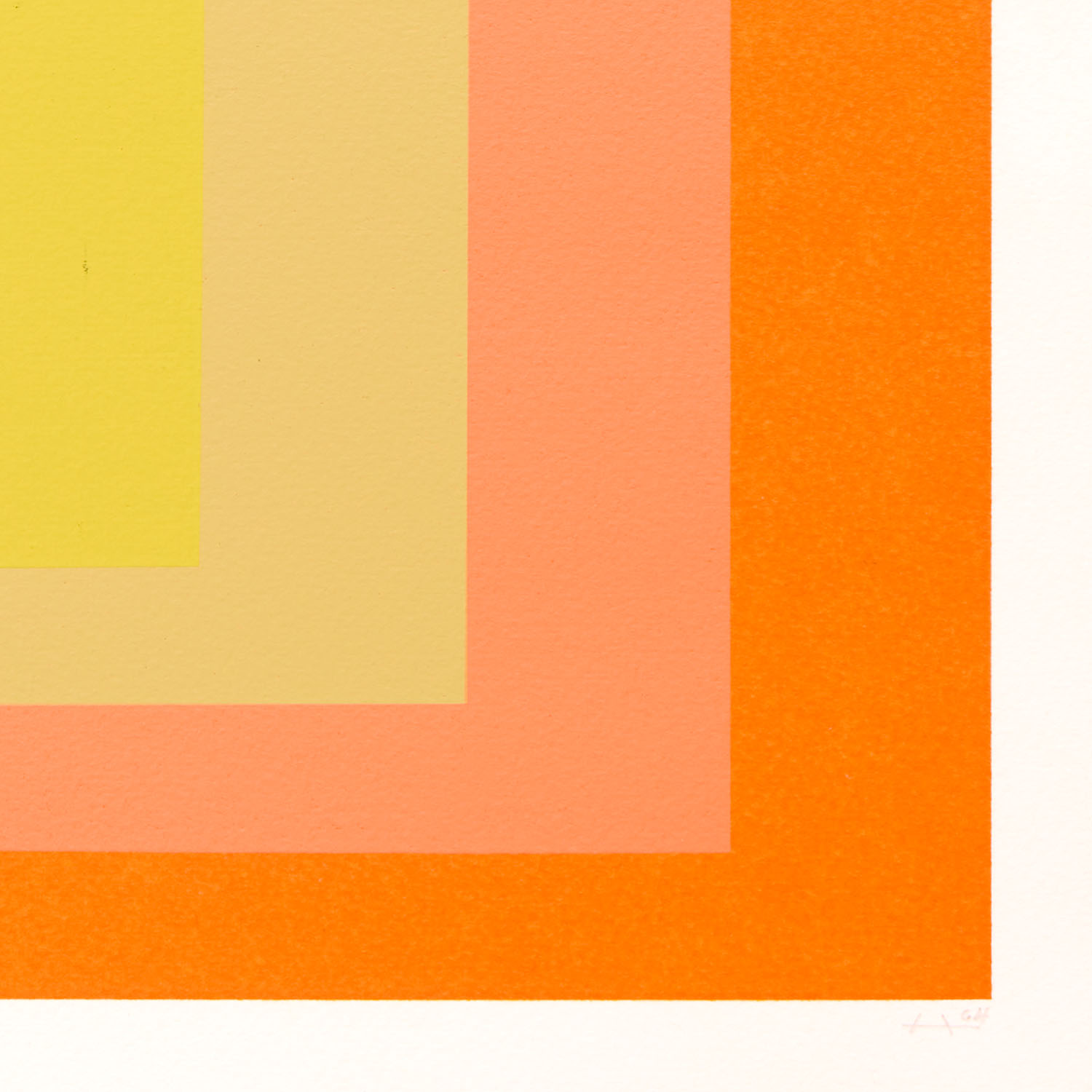 Homage to the square - 1964 - Detail D4