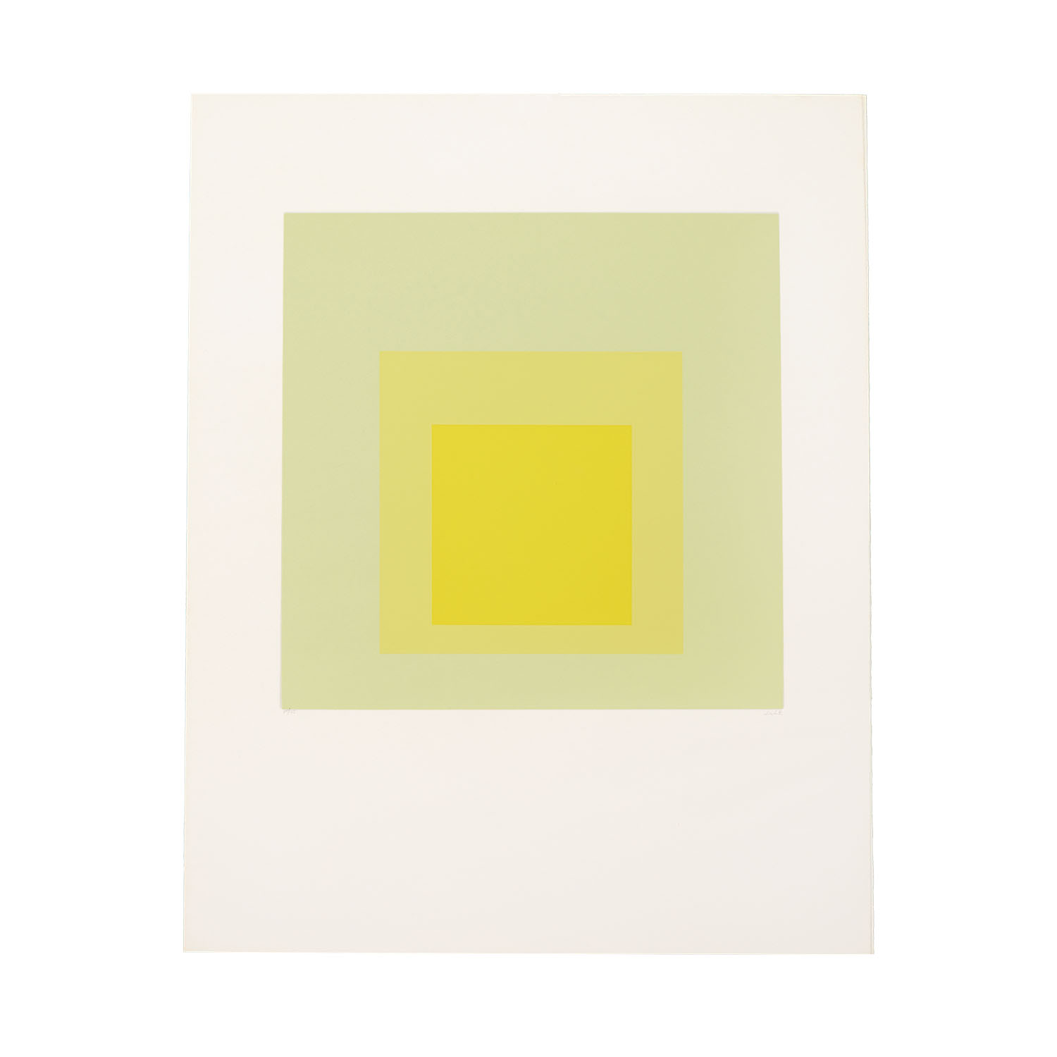 Homage to the square - 1964 - Detail D1