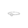 Bague Messika  petit modèle en or blanc et diamants - 00pp thumbnail