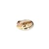 Cartier Trinity Vintage medium model ring in 3 golds - 360 thumbnail