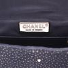 Chanel  Mini 2.55 shoulder bag  in grey shagreen - Detail D2 thumbnail