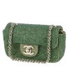Sac bandoulière Chanel  Timeless Extra Mini en cuir irisé vert - 00pp thumbnail