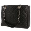 Chanel  Shopping GST handbag  in black quilted grained leather - 00pp thumbnail