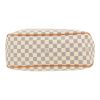 Louis Vuitton  Delightful handbag  in azur damier canvas  and natural leather - Detail D1 thumbnail