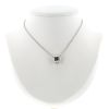 Collar Bulgari B.Zero1 de oro blanco - 360 thumbnail