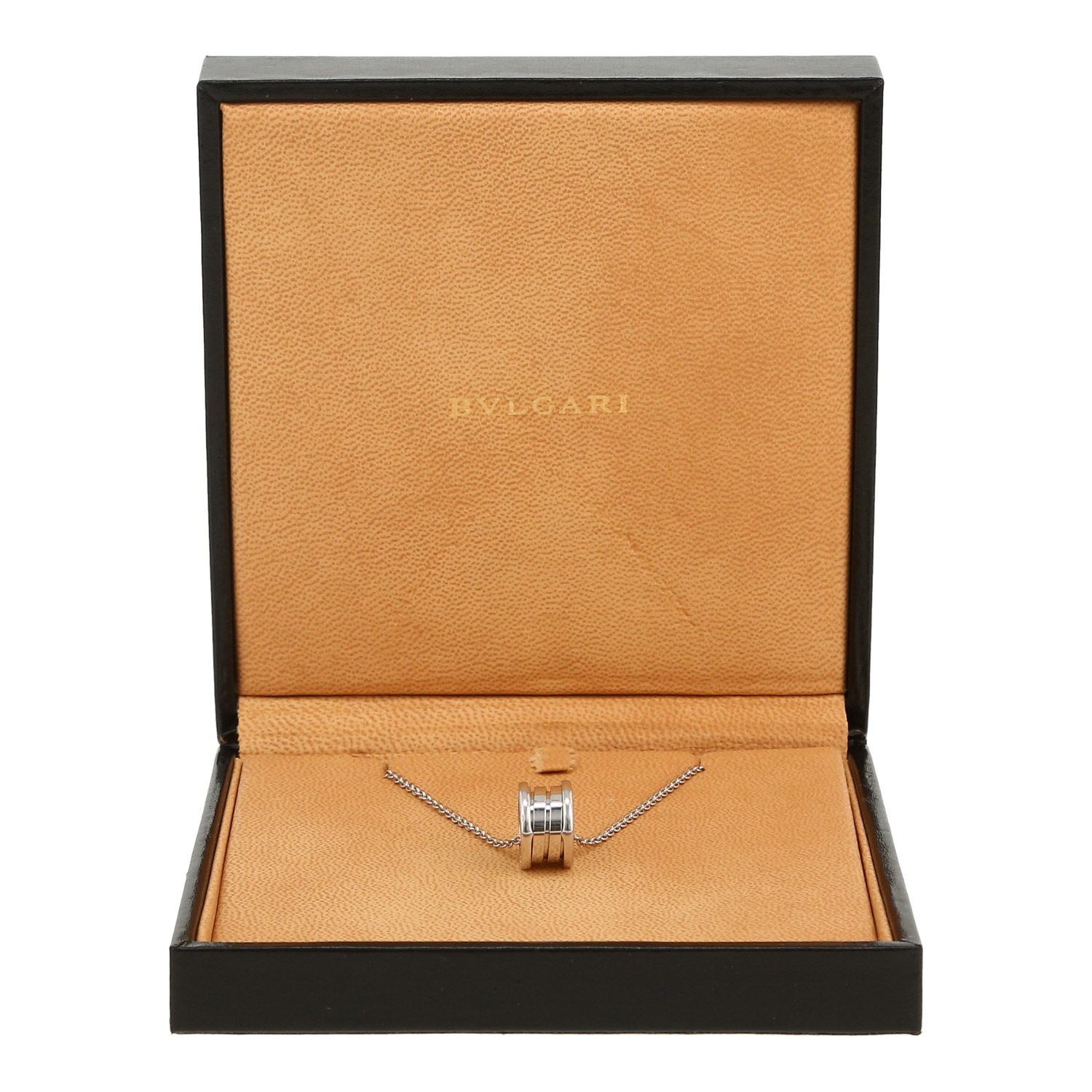 Bulgari B.Zero1 necklace in white gold - Detail D2