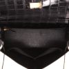 Hermès  Kelly 32 cm handbag  in black alligator - Detail D3 thumbnail