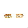 Coppia di gemelli Cartier Trinity in 3 ori - 360 thumbnail