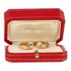 Paire de boutons de manchette Cartier Trinity en 3 ors - Detail D2 thumbnail