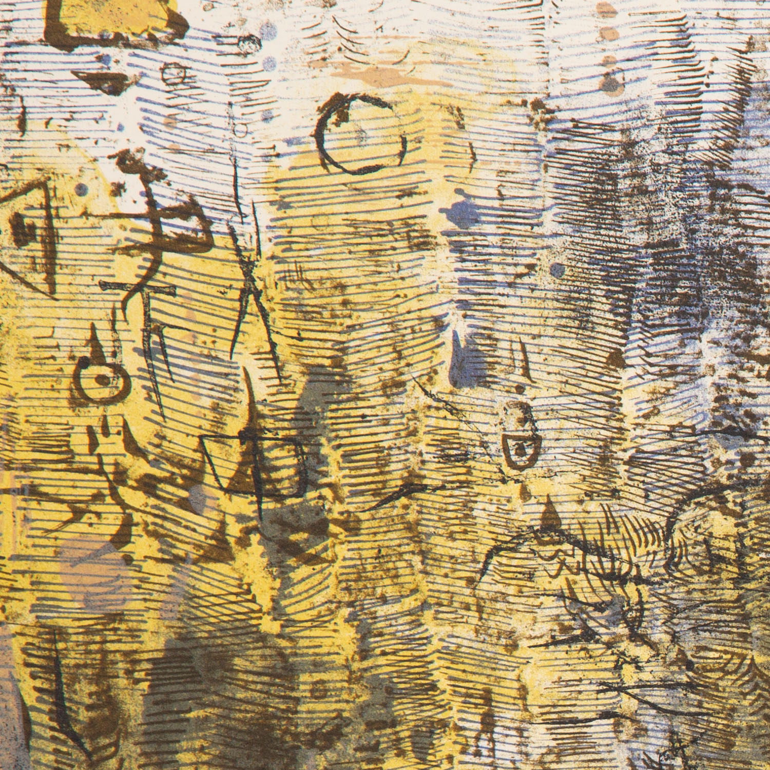 Zao Wou-Ki (1920-2013), Forêt perdue - 1955
