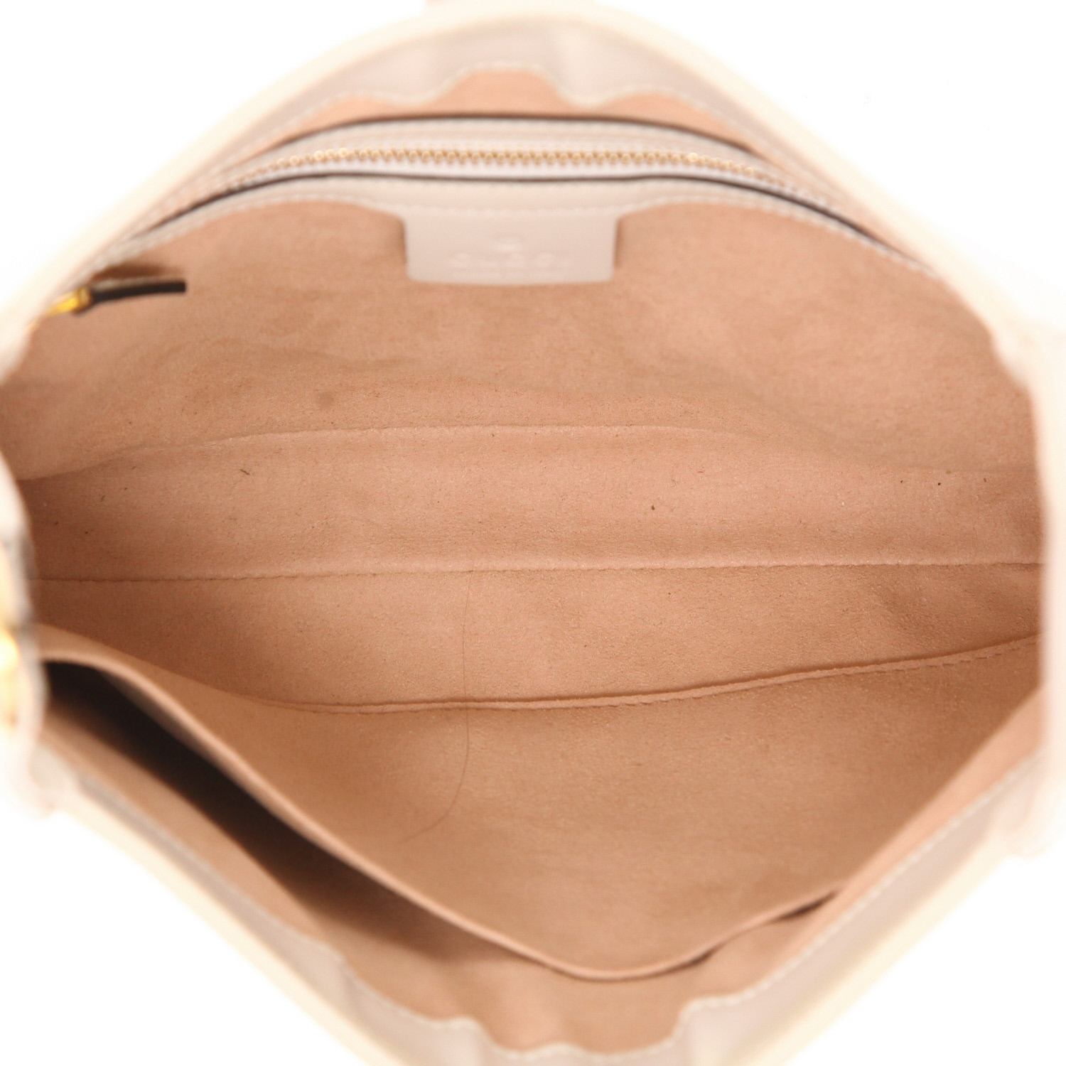 Bolso bandolera Gucci Jackie de piel blanca - Detail D3