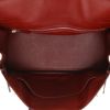 Borsa Hermès  Haut à Courroies 32 cm in pelle box rosso H - Detail D3 thumbnail