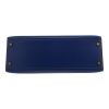 Hermès  Kelly 32 cm handbag  in blue box leather - Detail D1 thumbnail