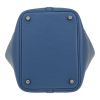 Borsa Hermès  Picotin 18 cm in pelle taurillon clemence Bleu Caban - Detail D1 thumbnail