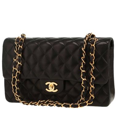 Borsa Chanel  Timeless Classic in pelle trapuntata nera