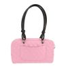 Chanel  Cambon handbag  in pink and black quilted leather - Detail D4 thumbnail