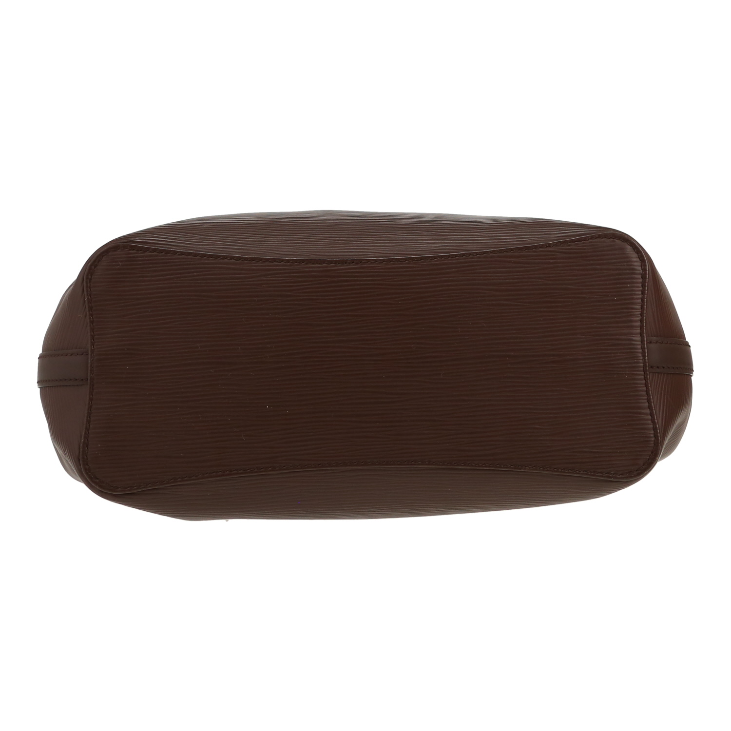 Sac à main Louis Vuitton  Mandara en cuir épi marron - Detail D1