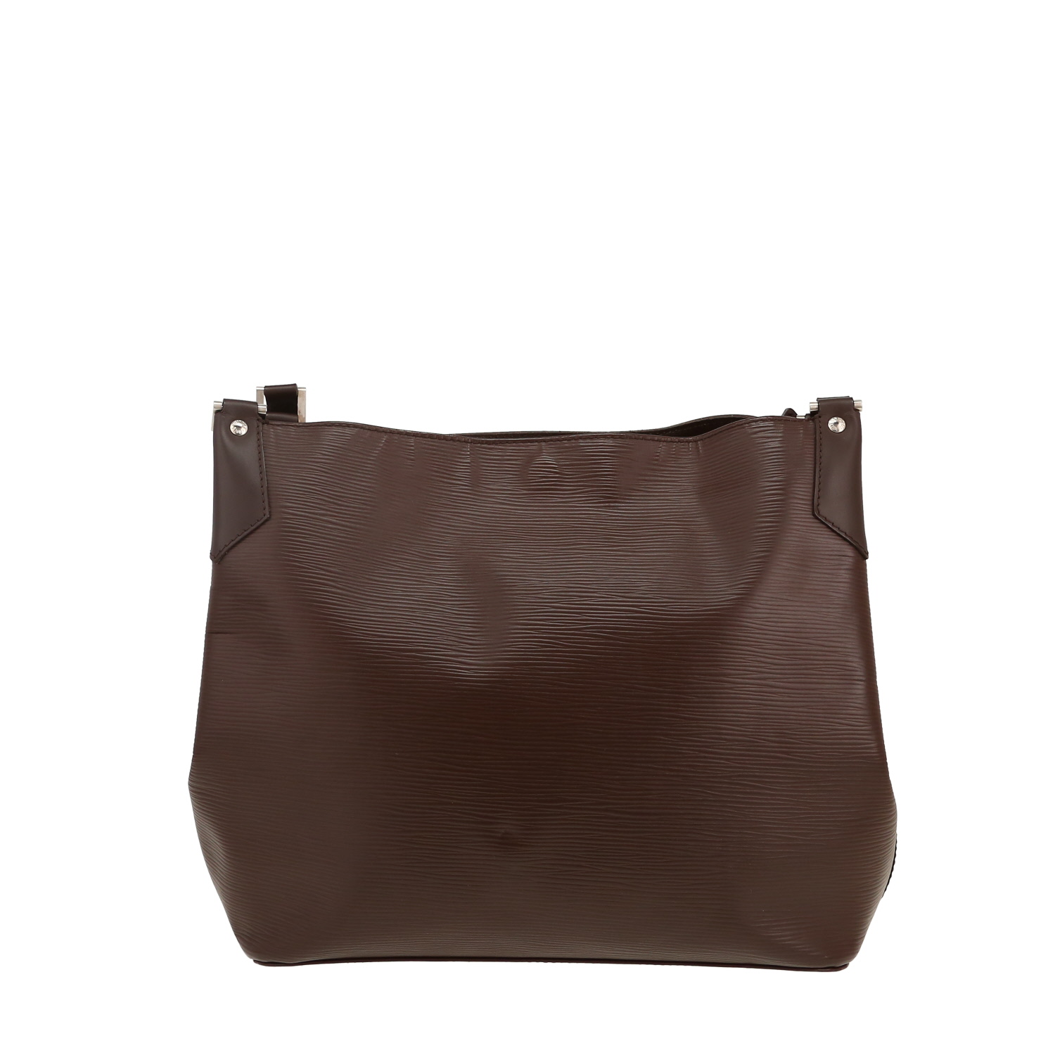 Louis Vuitton Mandara handbag in brown epi leather - Detail D4